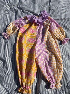 Vintage kids clown Halloween costume